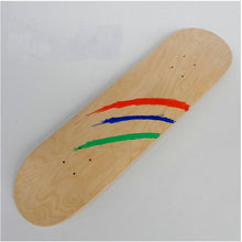 Hand Painted Skateboard Deck